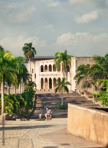 Alcazar de Colon in Santo Domingo, Caribbean photo