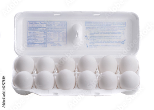 Dozen of Eggs in carton