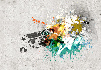 Graffiti background