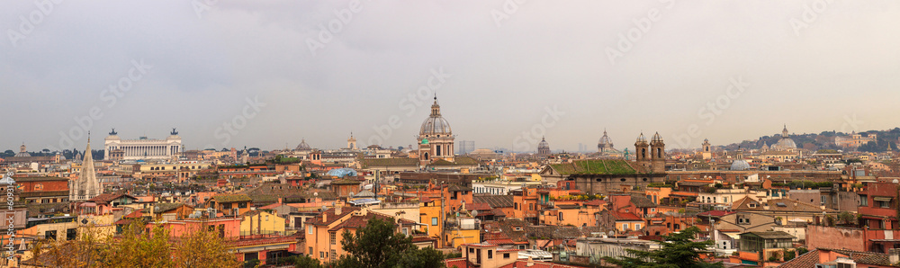 Rome panorama from Pincio