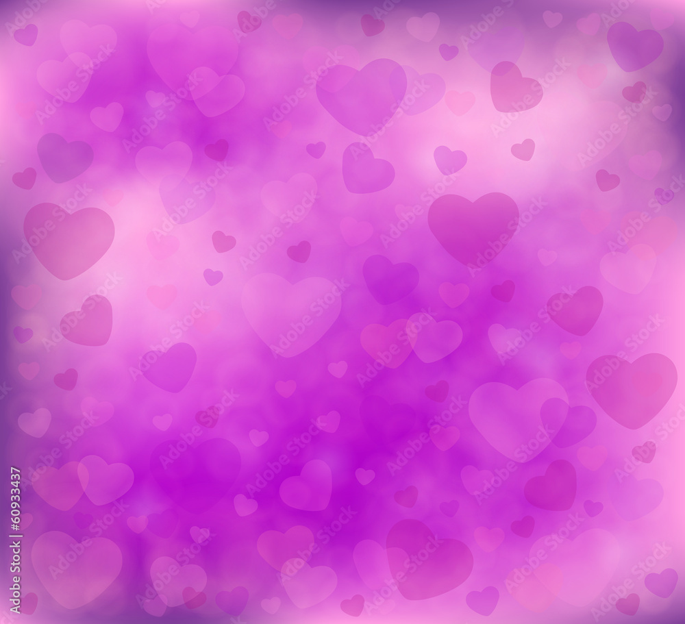 Hearts, Valentine day background