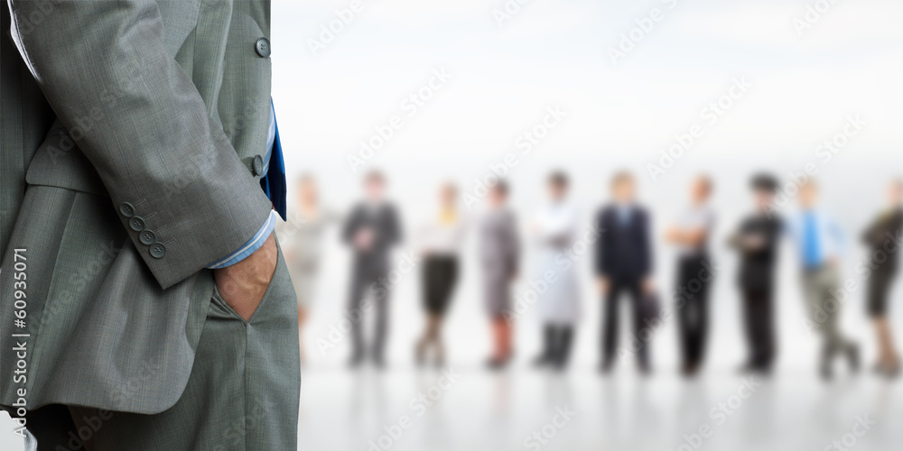 Obraz premium Koncepcja przywództwa