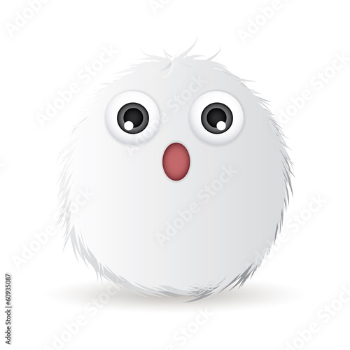 surprised hairball