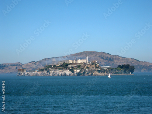 Alcatraz Island on a nice Day