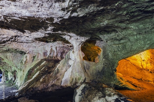 Inside the cave