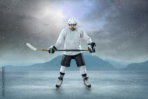 Ice hockey player on the ice © Andrii IURLOV