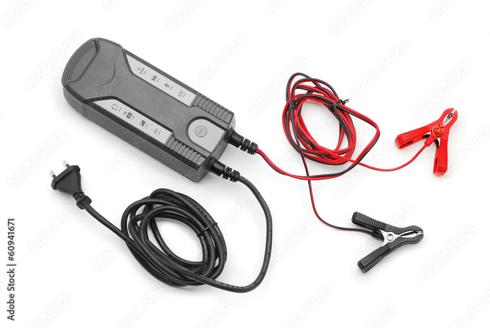 battery charger jumper cable