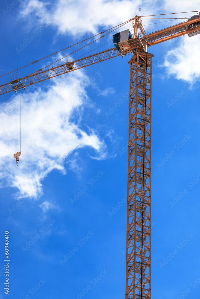 a building crane a building crane