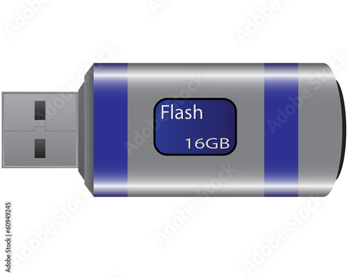 Blue Flash Drive