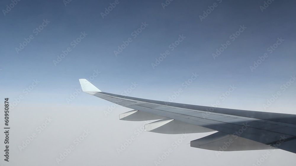 Jet flight. Close to the clouds. Jet flight. Close to the clouds.