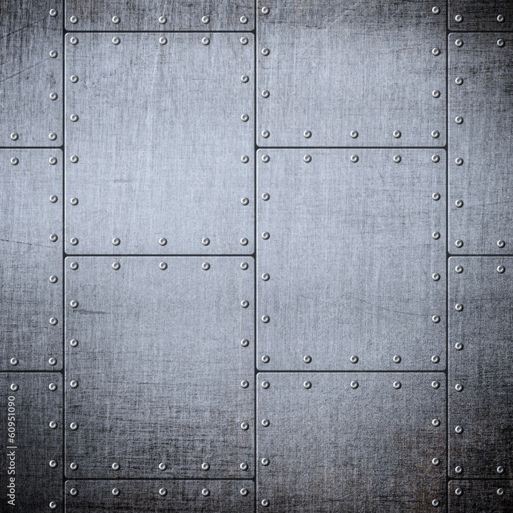 Fototapeta premium metal armor plates background