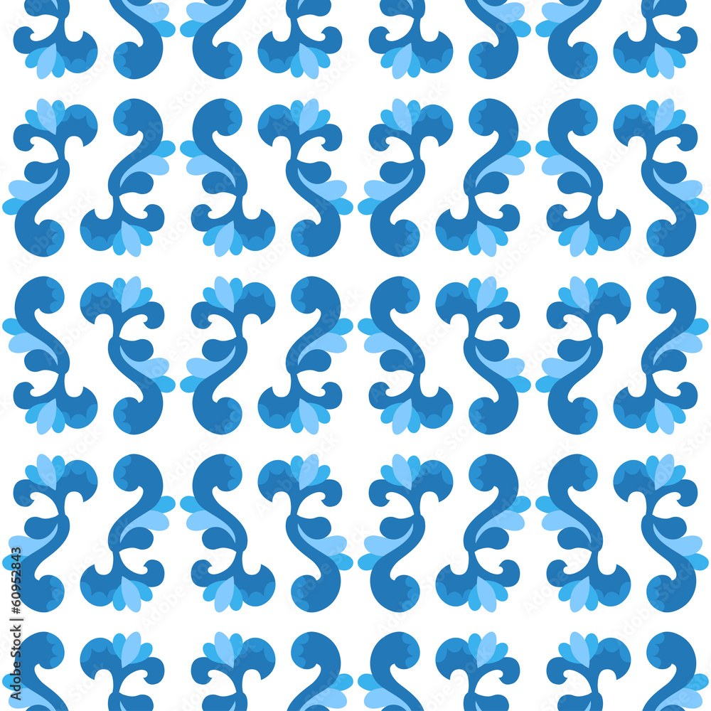 Seamless abstract floral pattern Seamless abstract floral pattern