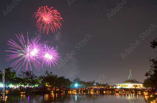Fireworks at Suan Luang Rama IX © cescassawin