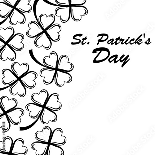 postcard St. Patrick's Day