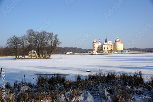 Fototapeta Naklejka Na Ścianę i Meble -  Moritzburg im Winter