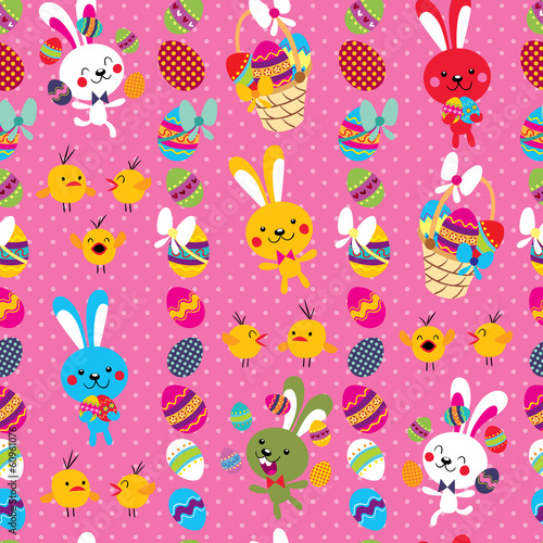 Easter cute pattern