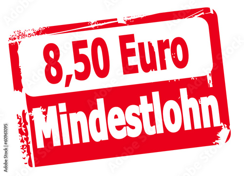 8,50 Euro Mindestlohn