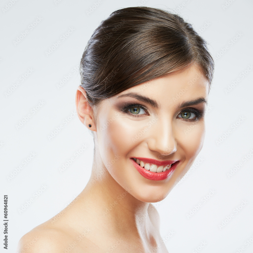 Woman beauty portrait. Woman beauty portrait.