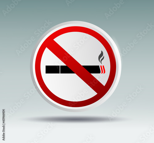 plaque designating smoking ban