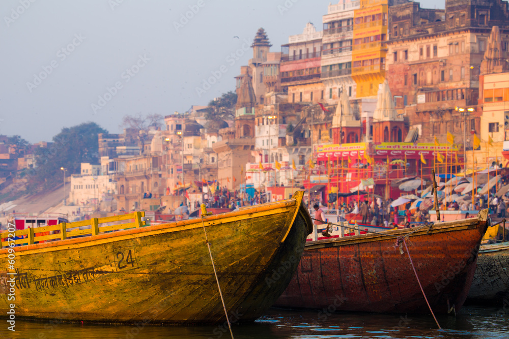 Varanasi boats
