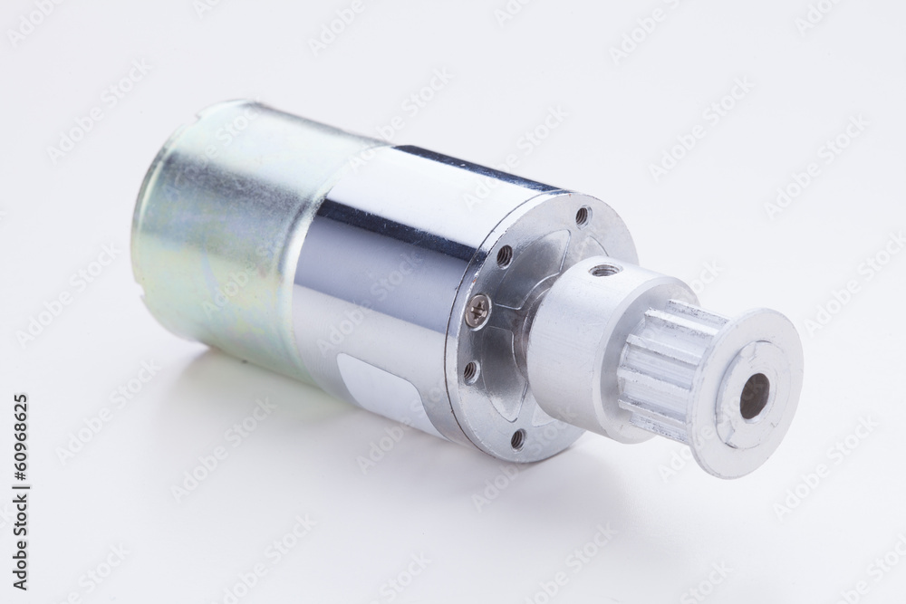 motor and pulley motor and pulley