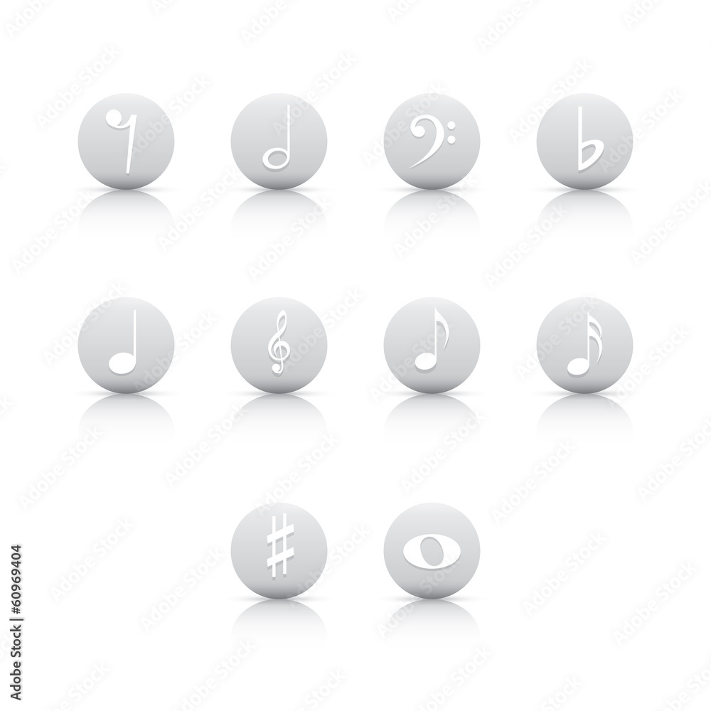 Music icons Music icons