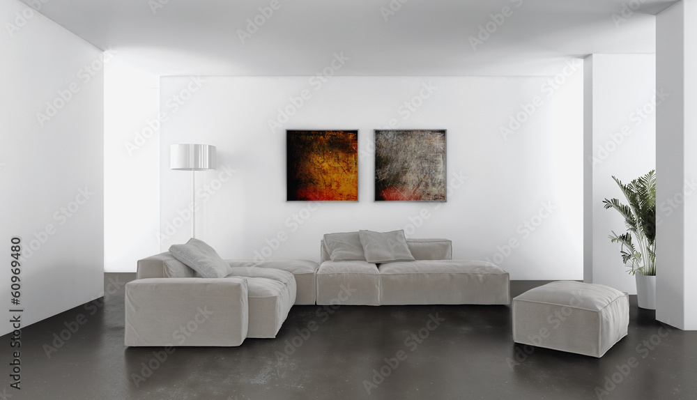 Fototapeta premium Living room