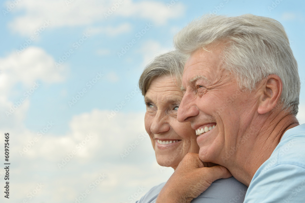 Beautiful senior couple Beautiful senior couple