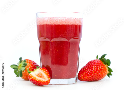 Strawberry smoothie photo