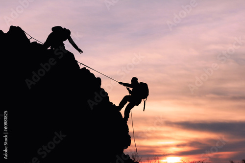 dağcı iple tırmanış