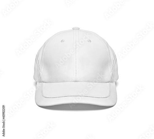 white cap template baseball blank