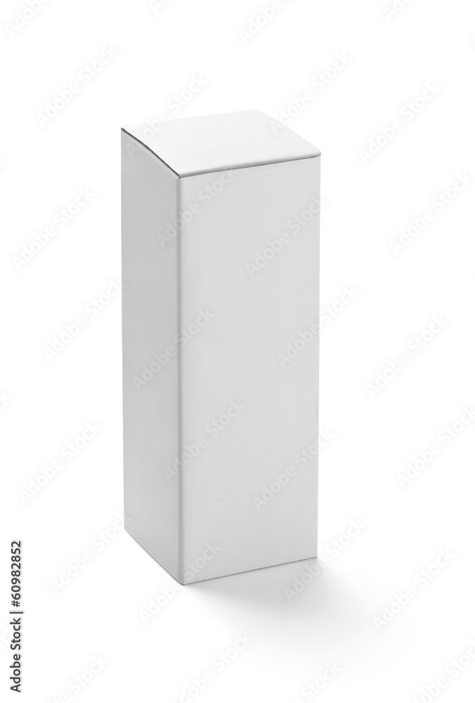 white box container template blank package white box container template blank package