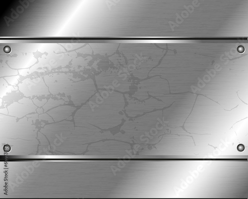 Abstract metallic background of steel plates