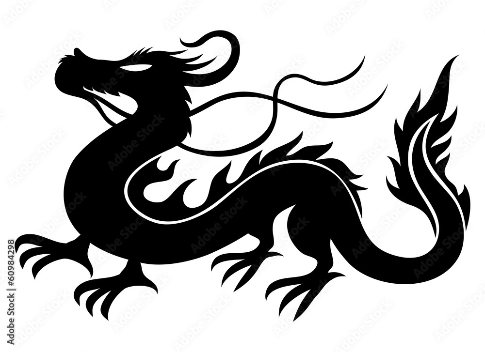 Black dragon. Black dragon.