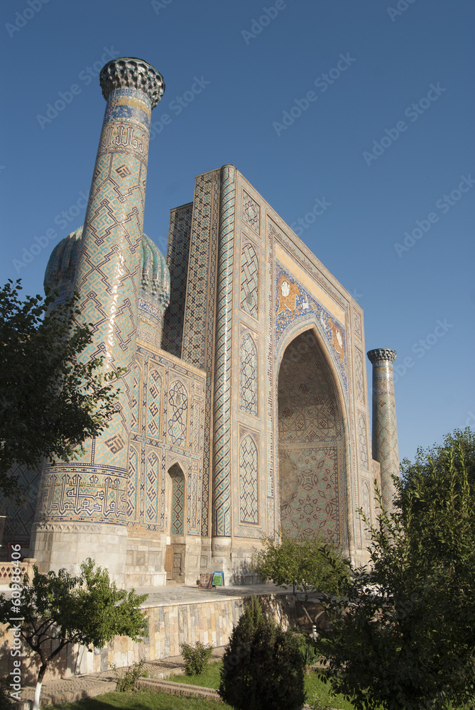 Medersa, Registan, Samarkand, Ouzbekistan