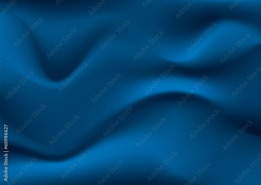 Obraz premium abstract amorphous blue vector background illustration