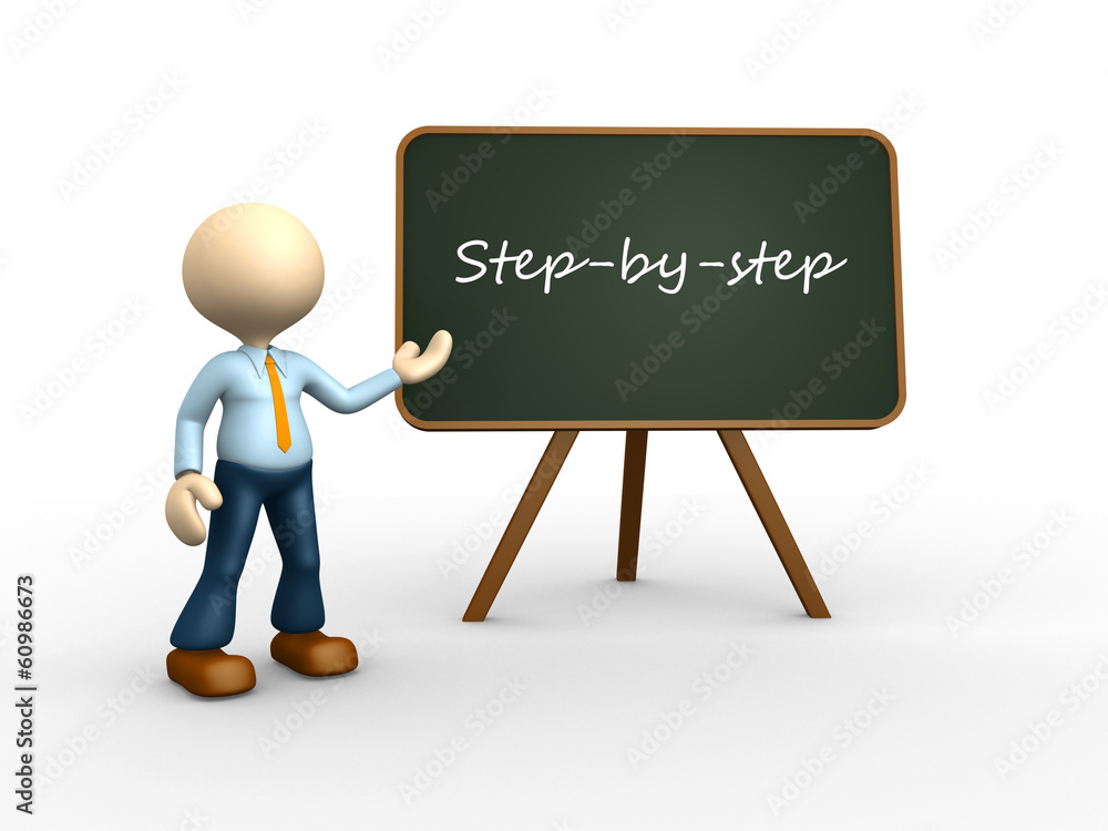 Step by step Step by step