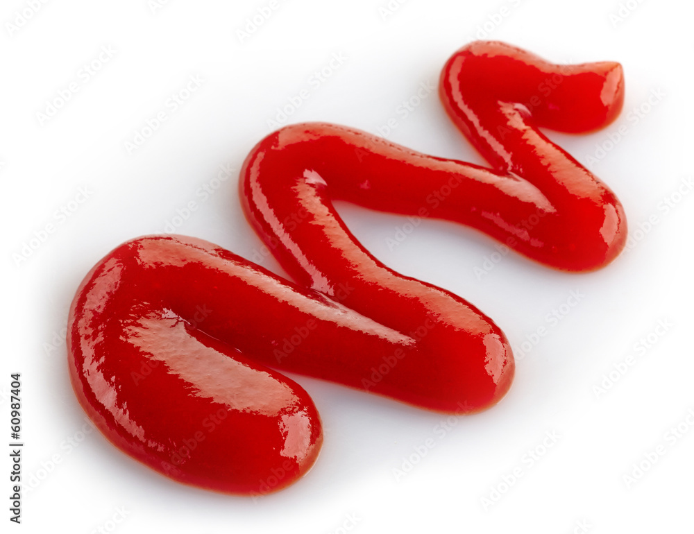 red tomato ketchup - obrazy, fototapety, plakaty 