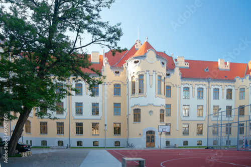 Catholic gymnasium on Grosslingova 18, Bratislava, Slovakia