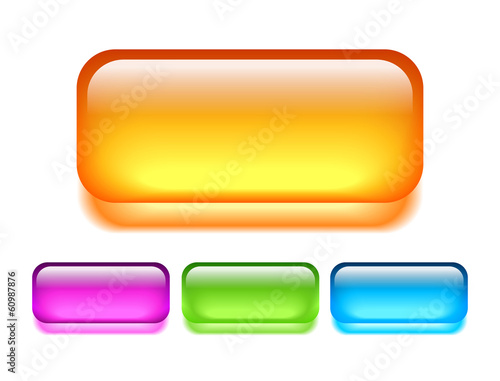 Blank shiny button