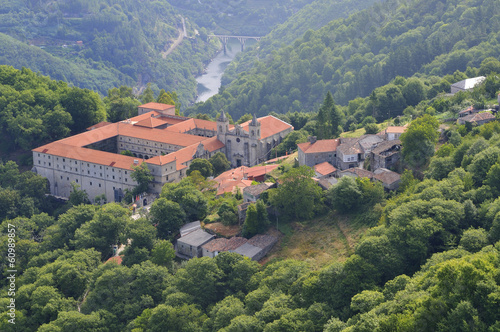San Esteban de Ribas de Sil monastery, Ribeira Sacra, Ourense, G
