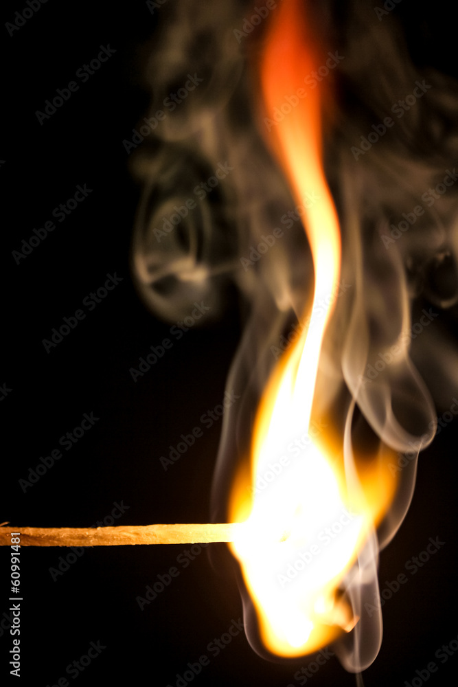 Burning match Burning match