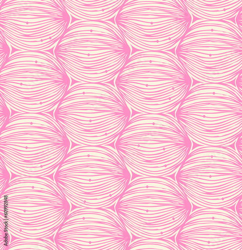 Rose abstract linear pattern