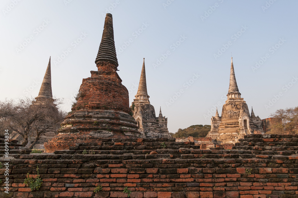 Old pagoda at Wat Mongkol Bophit, Phra Nakhon Si Ayutthaya Provi