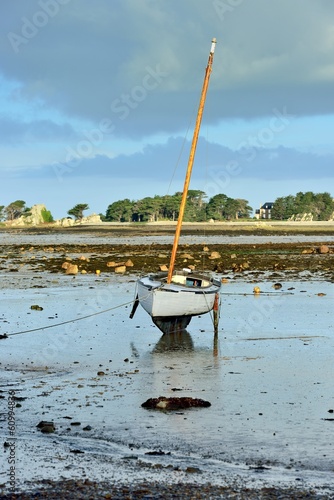 Cuadro en lienzo plage à marée basse
