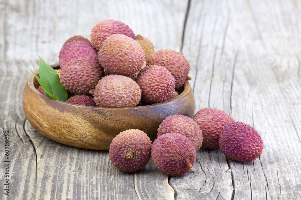 fresh lychees in a bowl fresh lychees in a bowl
