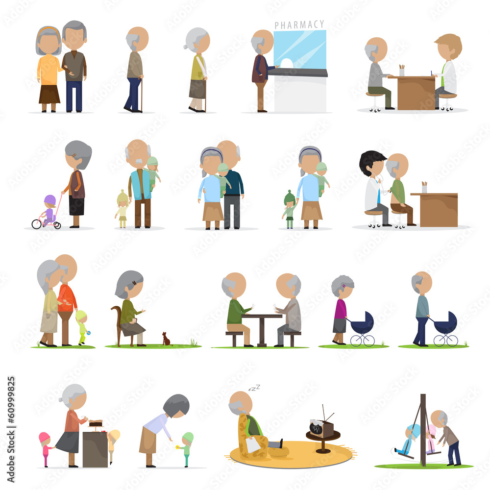 Older People In Different Situations - Isolated Older People In Different Situations - Isolated