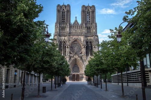 Cathedral Notre Dame in Reims, France photo