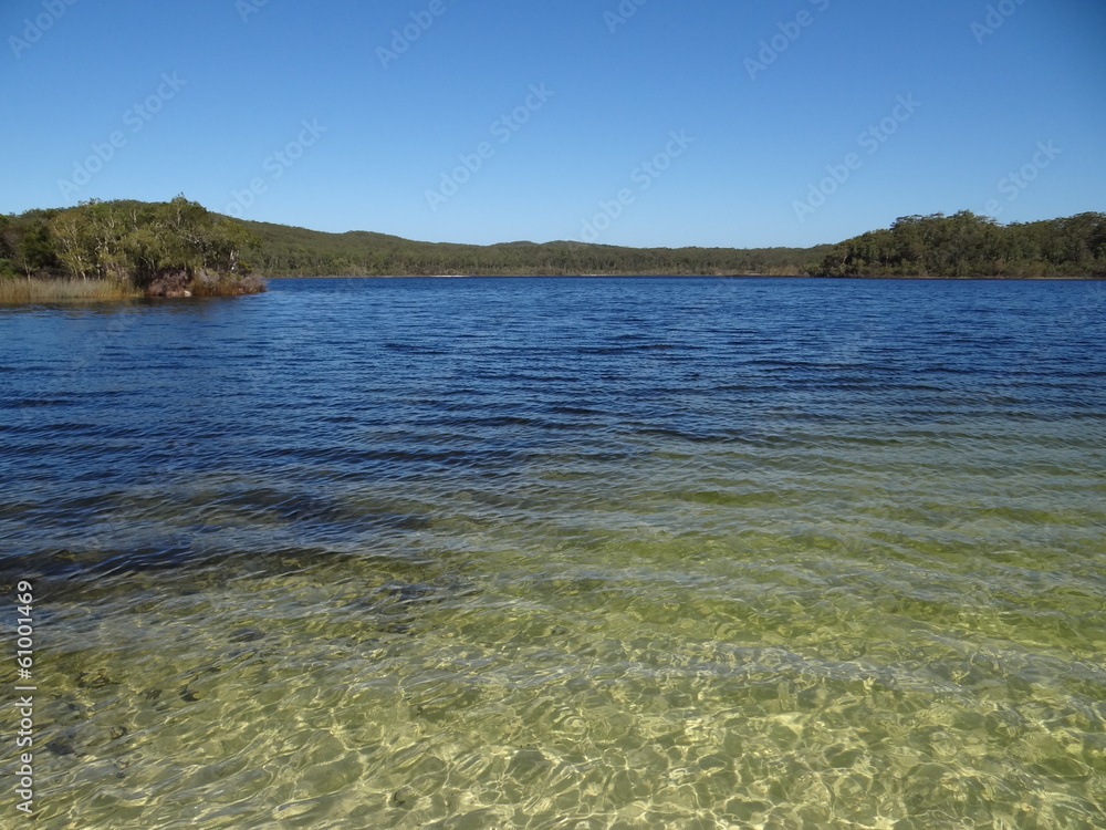 Obraz premium Lake McKenzie, Fraser Island, Australien / Australia