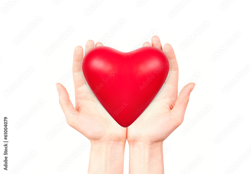 Health insurance or love concept Health insurance or love concept